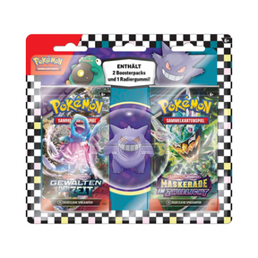 Pokemon Back to School Eraser Gengar Blister DE