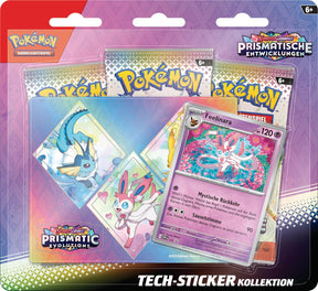 Karmesin & Purpur Prismatische Entwicklungen Tech Sticker Kollektion Feelinara DE