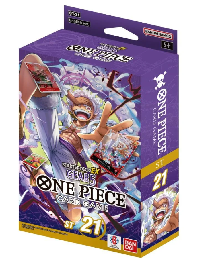 One Piece Card Game Starter Deck EX Gear 5 ST-21 EN