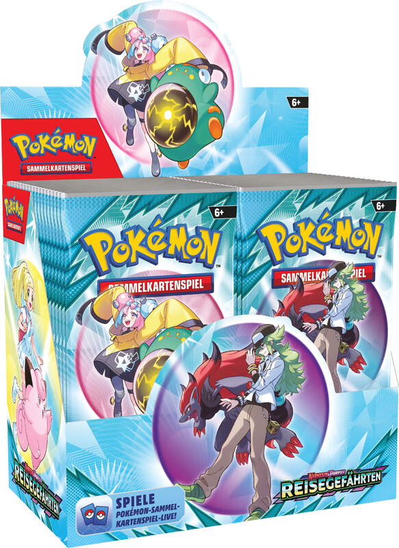 Karmesin & Purpur Reisegefährten Booster Display DE