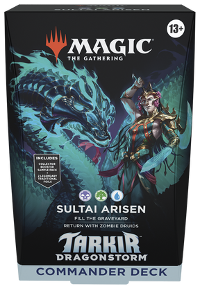 Magic The Gathering Tarkir: Dragonstorm Sultai Arisen Commander EN