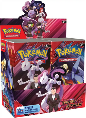 Karmesin & Purpur Ewige Rivalen Booster Display DE