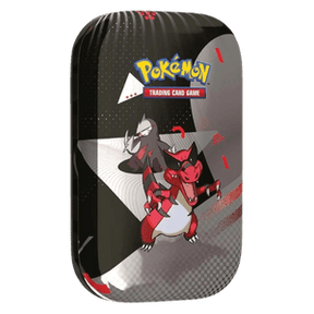 Scarlet & Violet Black Bolt & White Flare Mini Tin Krookodile EN
