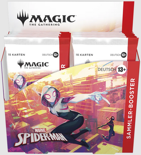 Magic The Gathering Marvel Spider-Man Sammler Display DE