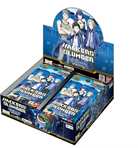 Digimon Card Game Hackers Slumber Booster Display BT23