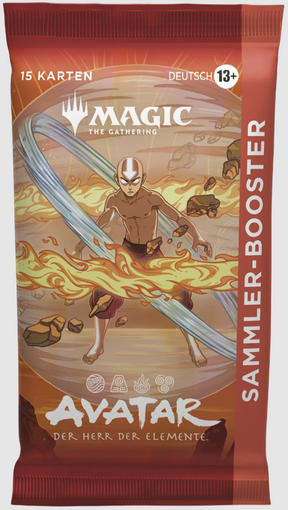 Magic The Gathering Avatar: Der Herr der Elemente Sammler Booster DE