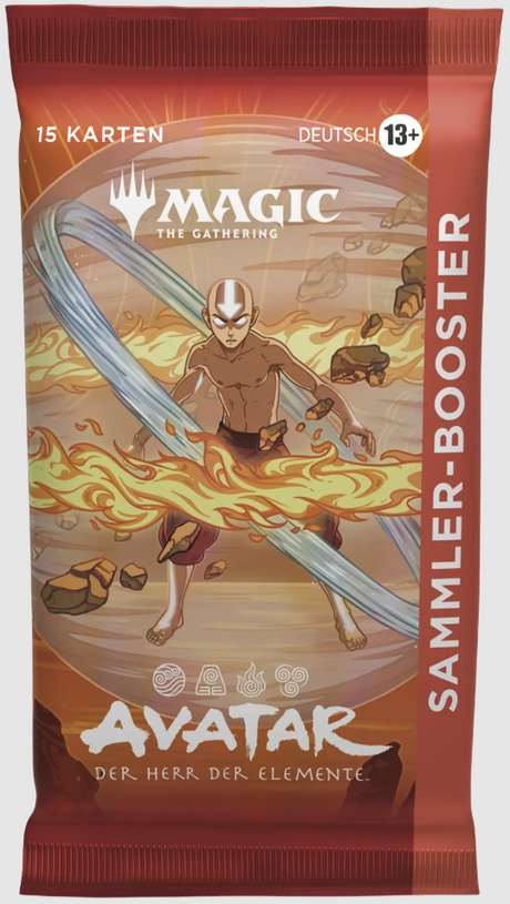 Magic The Gathering Avatar: Der Herr der Elemente Sammler Booster DE