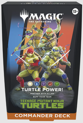 Magic The Gathering Teenage Mutant Ninja Turtles Turtle Power! Commander EN