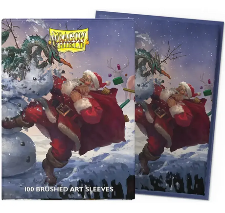 Dragon Shield Art Sleeves Brushed Christmas 2025 (100 Sleeves)