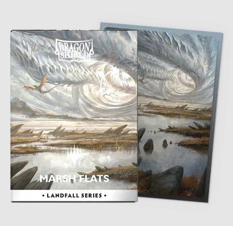 Dragon Shield X Magic: The Gathering: Marsh Flats - Standard Size Sleeves Landfall Series (100 Sleeves)