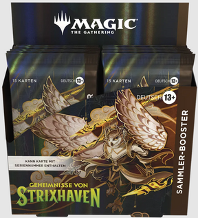Magic The Gathering Geheimnisse von Strixhaven Sammler Display DE