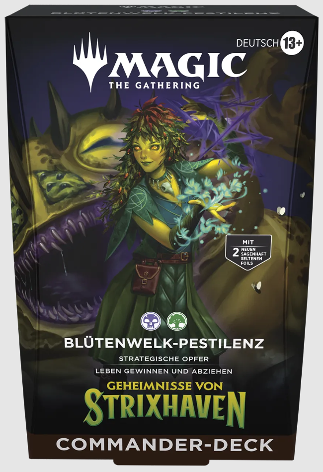 Magic The Gathering Geheimnisse von Strixhaven Blütenwelk-Pestilenz Commander DE