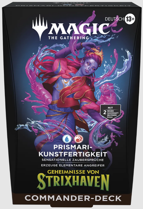 Magic The Gathering Geheimnisse von Strixhaven Prismari-Kunstfertigkeit Commander DE