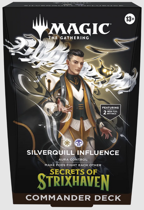 Magic The Gathering Secrets of Strixhaven Silverquill Influence Commander EN