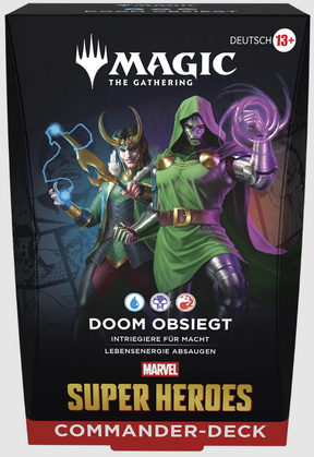 Magic The Gathering Marvel Super Heroes Doom obsiegt Commander DE