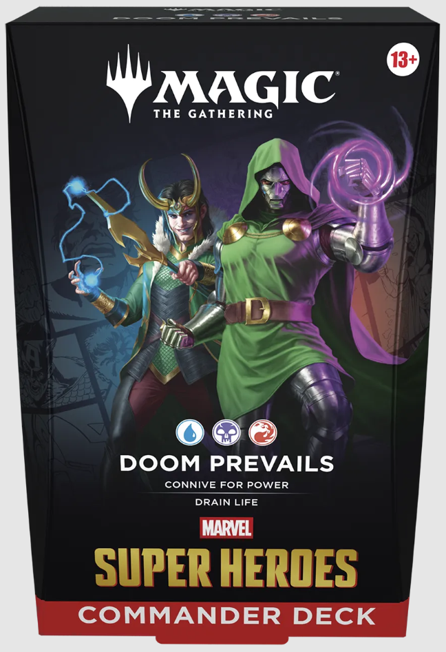 Magic The Gathering Marvel Super Heroes Doom Prevails Commander EN