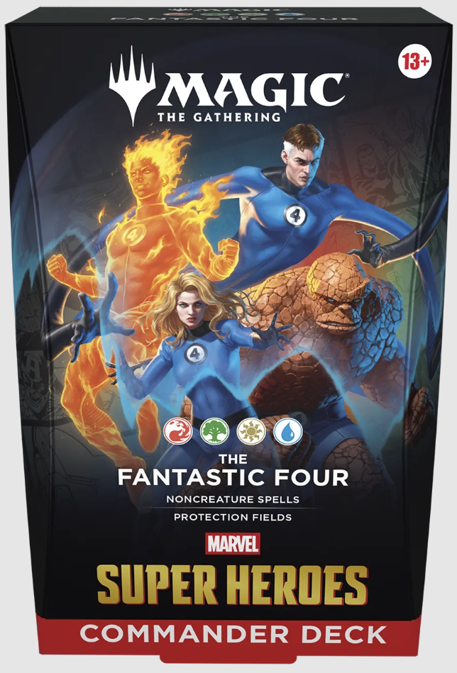 Magic The Gathering Marvel Super Heroes The Fantastic Four Commander EN