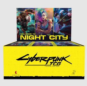 Vorbestellung: Cyberpunk TCG Welcome To Night City Booster Display EN