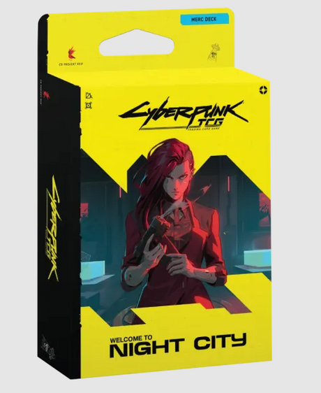 Vorbestellung: Cyberpunk TCG Welcome To Night City Starter Deck The Heist EN