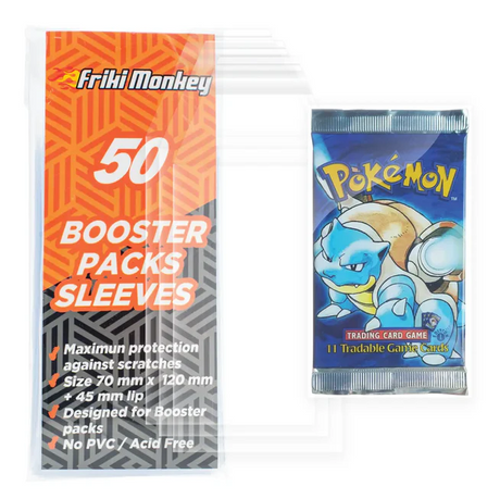 Friki Monkey Hüllen für Boosterpacks (50ct.)
