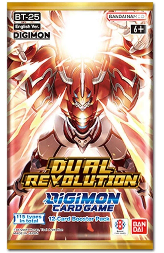 Digimon Card Game Dual Revolution Einzelbooster BT25