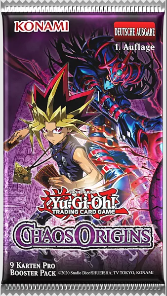 Vorbestellung: Yu-Gi-Oh! Chaos Origins 1st Edition Booster DE
