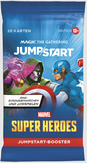 Magic The Gathering Marvel Super Heroes Jumpstart Booster DE